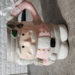 Christmas pink soldier mug
